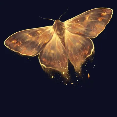 Cindermoth — STARLESS familiar art