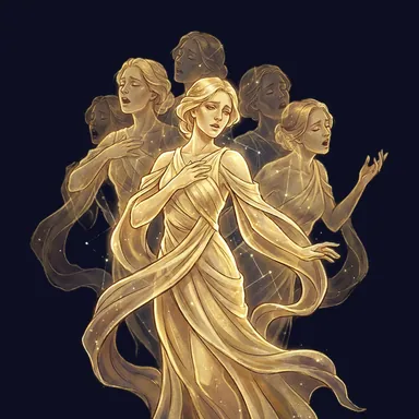 Aster, the Sunless Choir — STARLESS familiar art